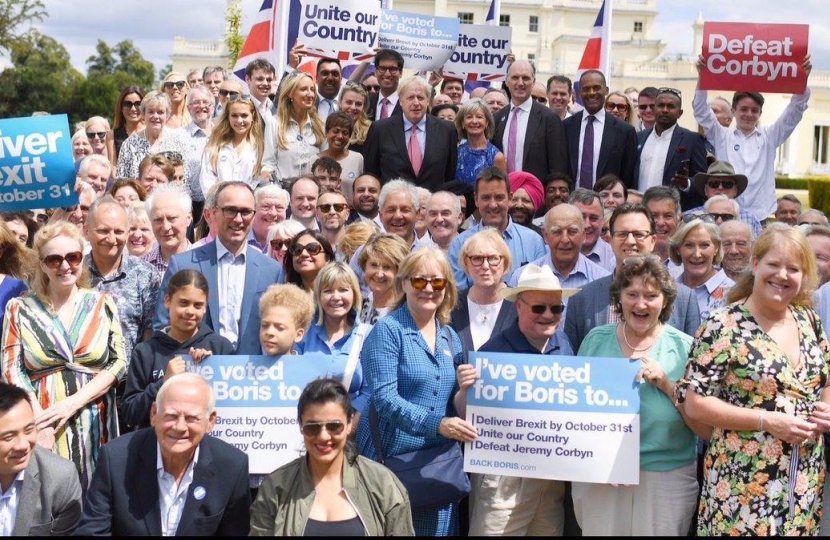 Boris Johnson Stoke Park