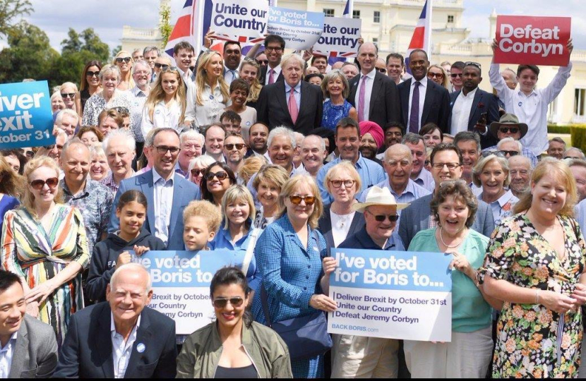 Boris Johnson Stoke Park
