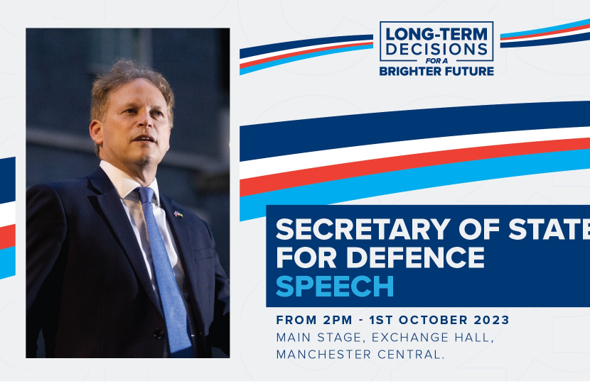 CPC23 Address from Grant Shapps CPC23 Address from Grant Shapps