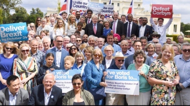 Boris Johnson Stoke Park